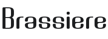 Brassiere Font Preview
