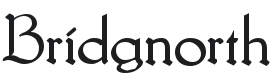 Bridgnorth Font Preview