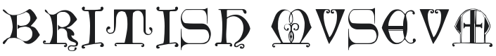 British Museum, 14th c. Font Preview