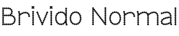 Brivido Font Preview