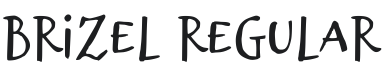 Brizel Font Preview