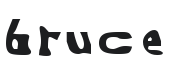 Bruce Font Preview