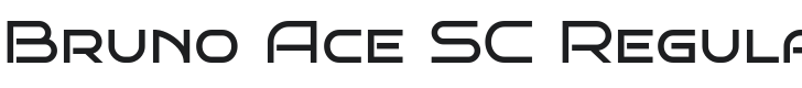 Bruno Ace SC Font Preview