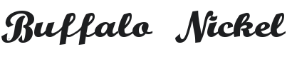 Buffalo Nickel Font Preview
