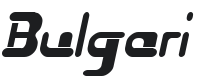 Bulgari Font Preview