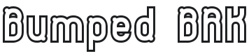 Bumped Font Preview