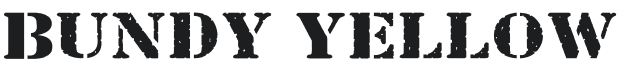 Bundy Yellow Font Preview
