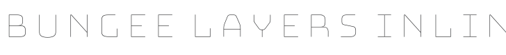 Bungee Layers Inline Font Preview