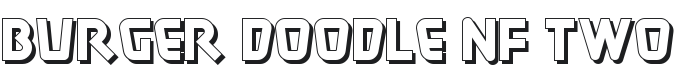 Burger Doodle NF Two Font Preview
