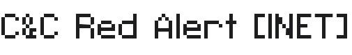 C&C Red Alert Font Preview