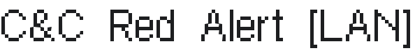 C&C Red Alert [LAN] Font Preview