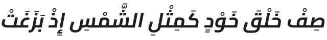 Cairo Bold Italic Font Preview