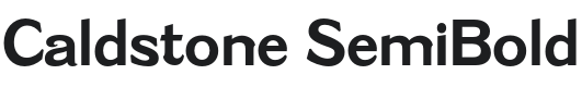 Caldstone Font Preview