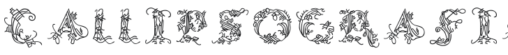 CalliPsoGrafia Medium Font Preview