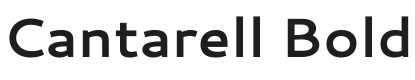Cantarell Bold Font Preview