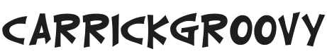 CarrickGroovy Font Preview