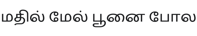 Catamaran Medium Font Preview