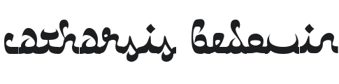 Catharsis Bedouin Font Preview