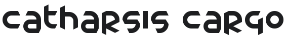 Catharsis Cargo Font Preview