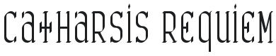 Catharsis Requiem Font Preview