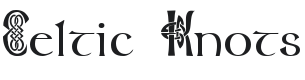 Celtic Knots Font Preview