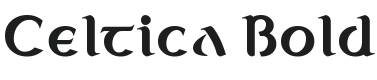Celtica Bold Font Preview