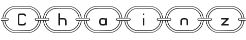 Chainz Font Preview