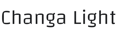 Changa Light Font Preview