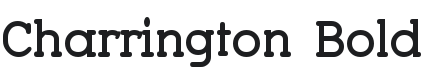 Charrington Bold Font Preview