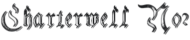 Charterwell No2 Font Preview