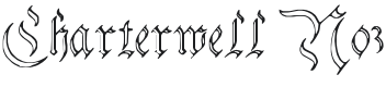 Charterwell No3 Font Preview