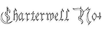 Charterwell No4 Font Preview