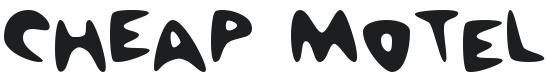 Cheap Motel Font Preview