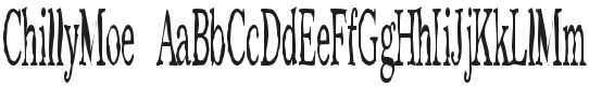 ChillyMoe Font Preview