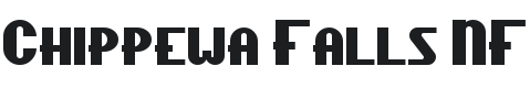 Chippewa Falls NF Font Preview