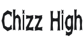 Chizz High Font Preview