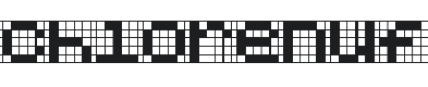 Chlorenuf Font Preview