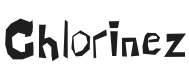 Chlorinez Font Preview