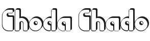Choda Chado Font Preview