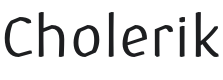 Cholerik Font Preview
