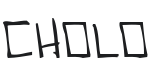 Cholo Font Preview