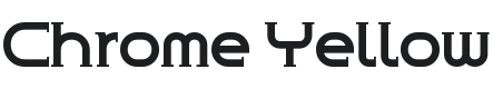 Chrome Yellow NF Font Preview