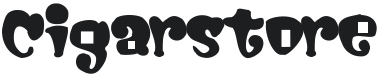 Cigarstore Font Preview