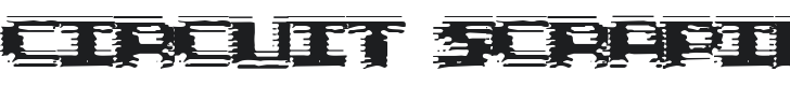 Circuit Scraping Font Preview