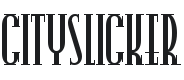 City Slicker Font Preview