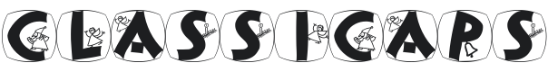 ClassiCaps Xmas Font Preview