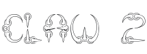 CLAW 2 -BRK- Font Preview