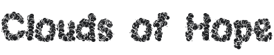 Clouds of Hope LSF Font Preview