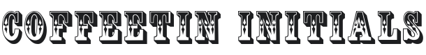 Coffee Tin Font Preview