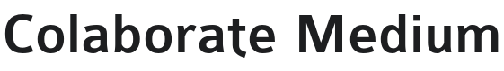 Colaborate-Medium Font Preview